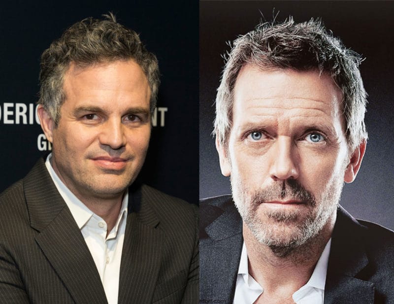 Mark Rufalo y Hugh Laurie