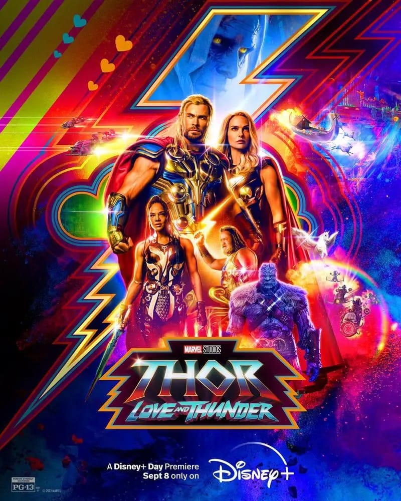 ThorLoveandThunderPósternuevostreaming