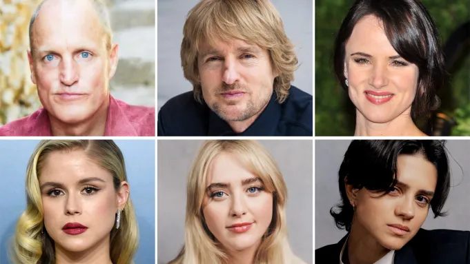 Woody-Harrelson-Owen-Wilson-Juliette-Lewis-Sasha-Calle-Kathryn-Newton-and-Erin-Moriarty